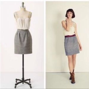 Anthropologie Tweed and silk Tabitha dress